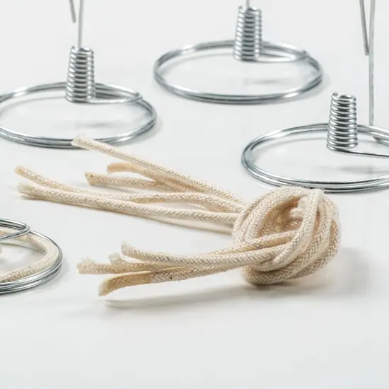 Merry Corliss 1/8 inch Round Braided Cotton Olive Oil Lamp Wicks Pack of 12 {3}