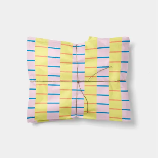 Checker and Stripe Gift Wrap XXI {1}