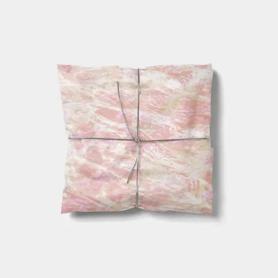 Halftone Water Pattern Pink Gift Wrap {1}
