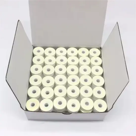 Madeira Mag Core Bobbin L 308-507 White {5}