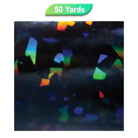 Creative Vinyl - Fantasy Crystal Film 24" 50 Gunmetal Crystal {1}