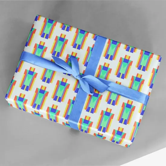 Geo Deco Gift Wrap II {1}