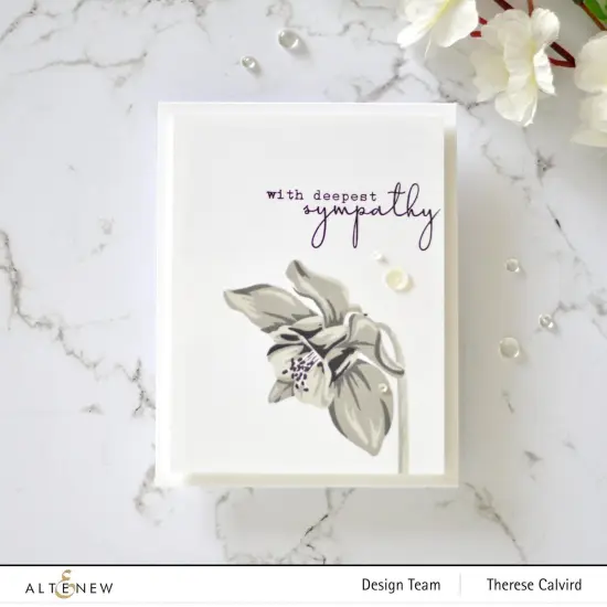 Build-A-Flower: Columbine Layering Stamp & Die Set {5}