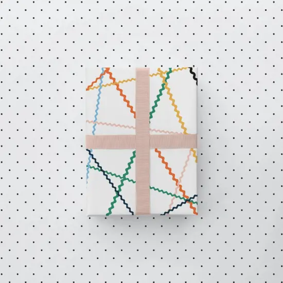 Vintage Sewing Stitch Gift Wrap {1}