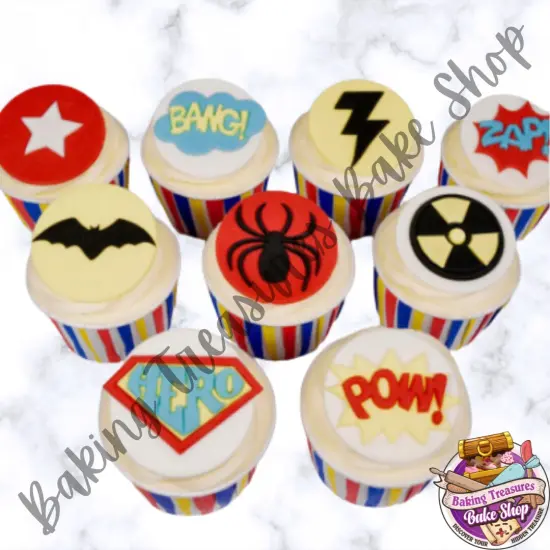 Superhero Tappit Fondant cutter {4}