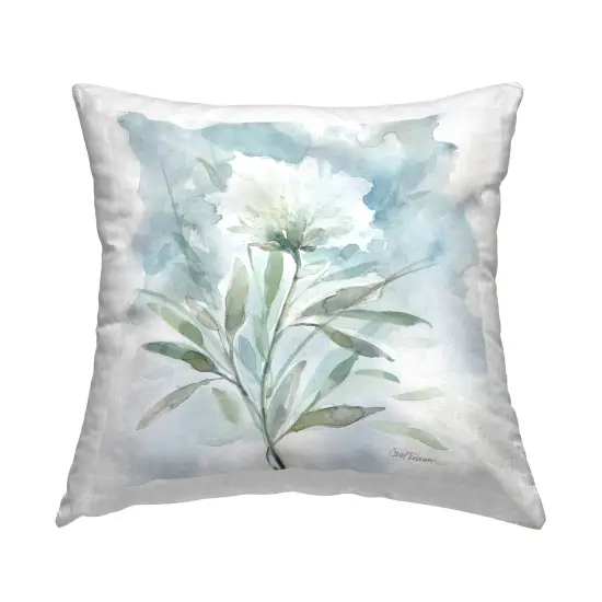 Budding Thistle Bloom Decorative Printed Throw Pillow Design by Carol Robinson, 18 x 7 x 18 {1}