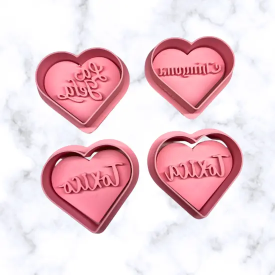 Latino Valentine's Mini Heart Shaped {2}