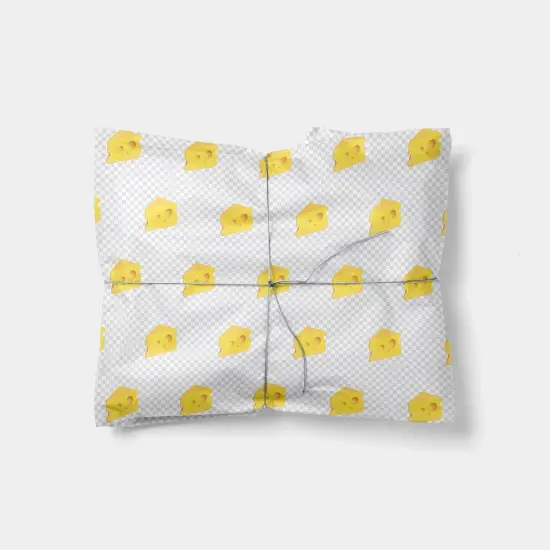 Cheese Emoji Gift Wrap {1}