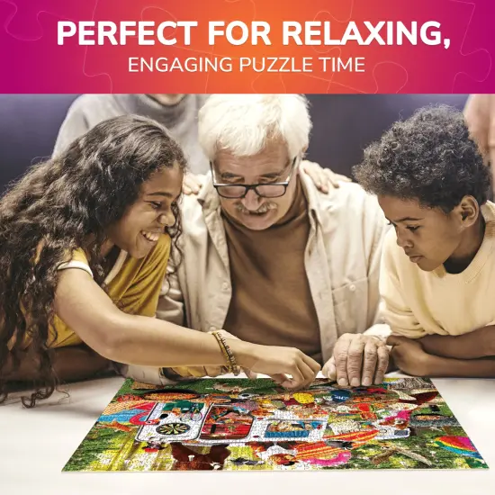 QUOKKA 1000 Pieces Puzzle for Adults and Up - Jigsaw Puzzles for Men and Women - Funny Animals Activity for Kids Ages 8-12 and Up - Colourful Game Toy for Family {5}