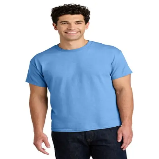 Gildan&reg; Heavy Cotton Short Sleeve Crew-Neck T-Shirt Carolina Blue {1}