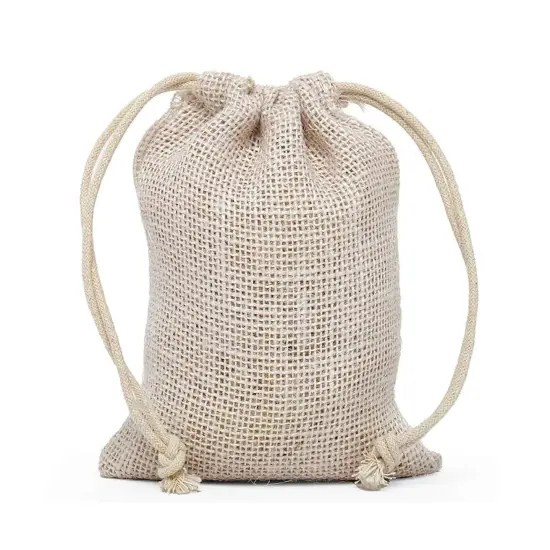 Colored Jute Bag 6" x 10" Spacious and Versatile {2}