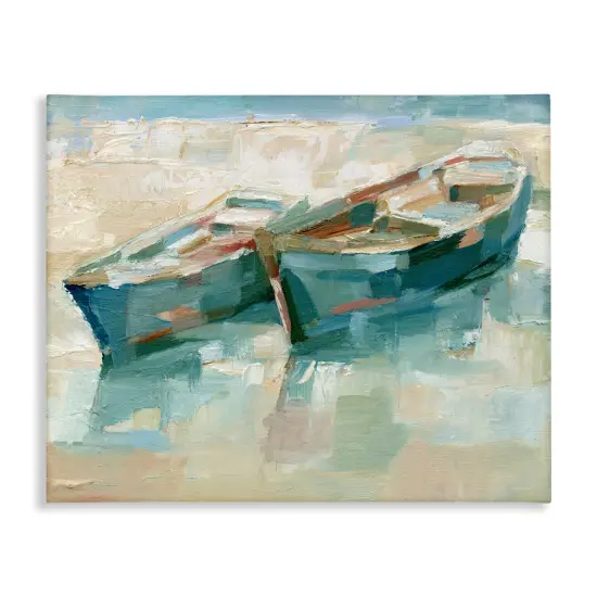 Stupell Industries Boat Duo on Shore Canvas Wall Art Design by Ethan Harper {1}