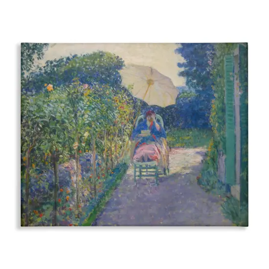 Stupell Industries Classical Woman in Garden Canvas Wall Art Design by one1000paintings {1}