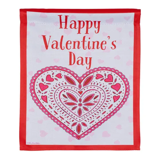 My Heart Is Yours Valentine Garden Flag 2 Sided {1}