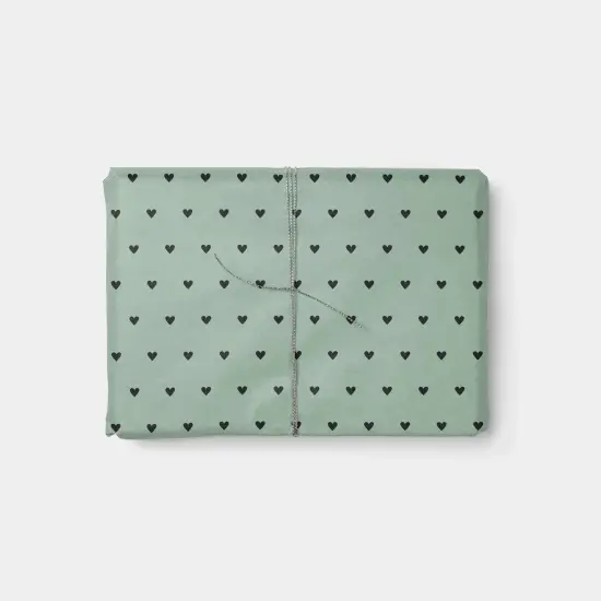 Heart Pattern Gift Wrap {3}
