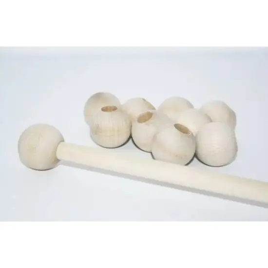 Kitcheniva Tall Wood Dowels Made of Maple Cake Flag Pole Stick Rod Crafts {5}