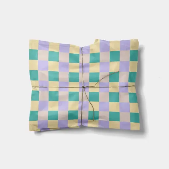 Colorful Checkerboard Gift Wrap VI {1}