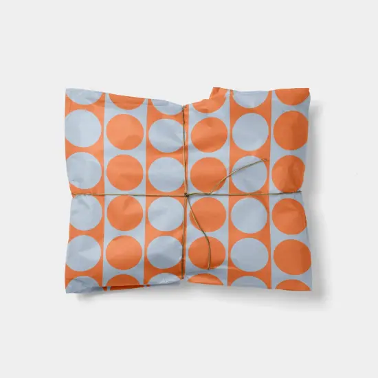 Circle Checker Gift Wrap IV {1}