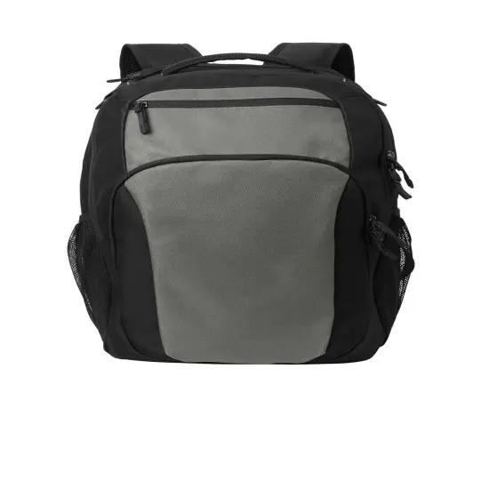 Port Authority&reg; Transport Backpack GustyGy/Bk {1}