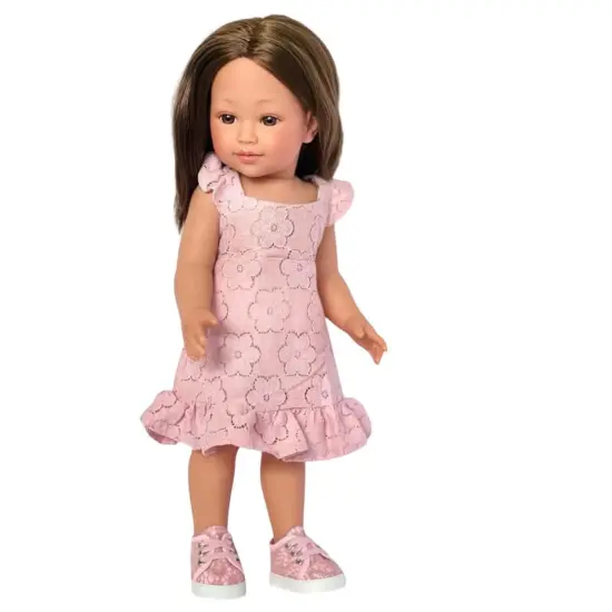 Jacqueline: The Fashion-Forward 18-Inch Doll with Style {1}