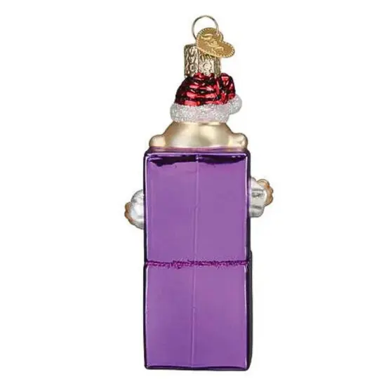 Old World Christmas 4.5 Inch Charlie-In-The-Box Christmas Tree Ornament , Christmas Decor Rudolph Misfit Toys Purple {2}