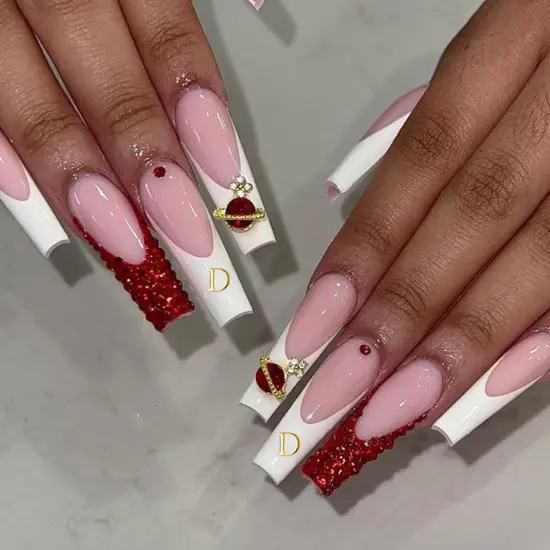 Letters Nail Art Stickers English Alphabet Nail Decals {3}