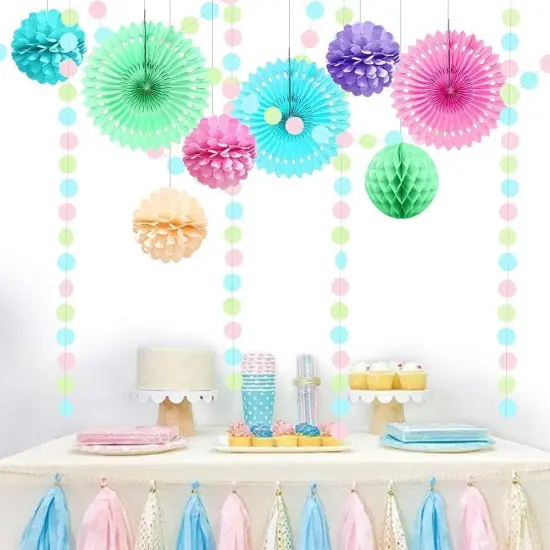 Summer Parties Hanging Garlands {4}