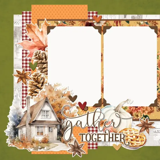 Simple Stories Simple Pages Page Kit-Simple Vintage Autumn Breeze {5}