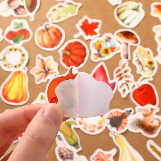 250 Pieces Cute Fall Stickers for Scrapbooks {3}