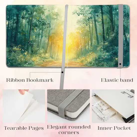 Watercolor Journal Sketchbook - Gray {4}