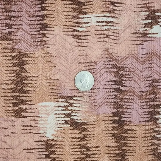 1 Yard Rose Dust Crinkled Rayon Lightweight Drapey Fabric for Flowing Skirts, Chic Blouses & Casual Dresses 50/52 Inch Width {4}