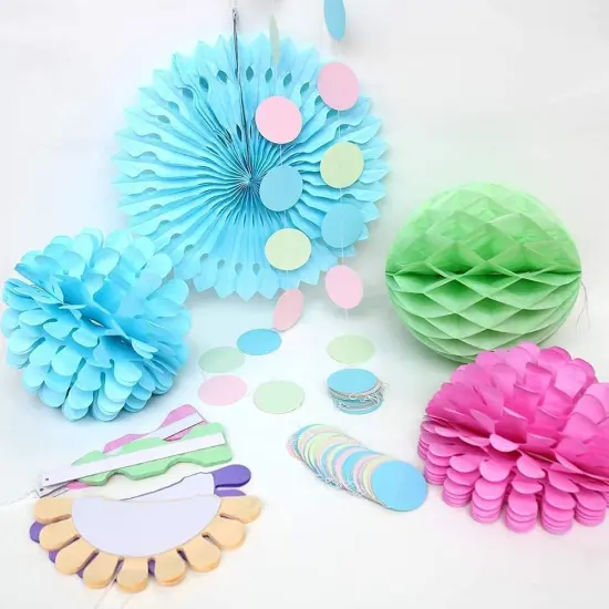 Summer Parties Hanging Garlands {3}