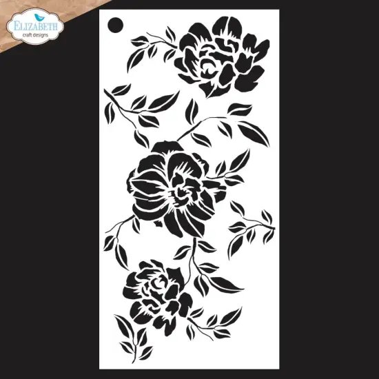 Elizabeth Craft Stencils 4/Pkg-Journal Stencils 8 {7}