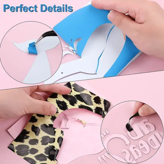 HTV Heat Transfer Vinyl Bundle: 80 Pack 12" x 10" Iron on Vinyl for T-Shirt-53 Assorted Colors {4}