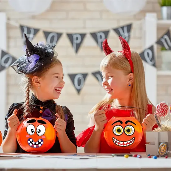 30 Sheets Pumpkin Face Stickers {4}
