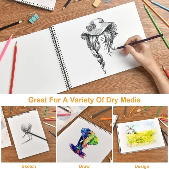 Sketch Book, 100 Pages (50 Sheets) {4}