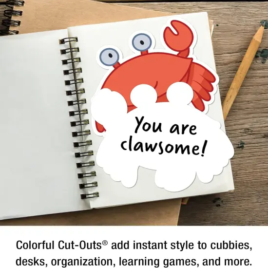 150-Piece Zoo Animal Bulletin Board Cutouts {5}