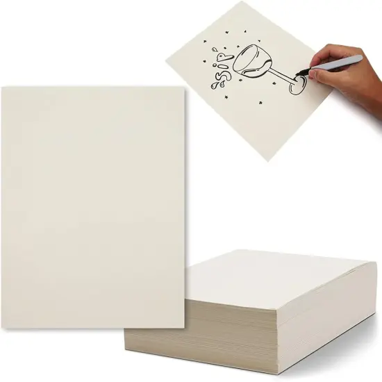 500 White Paper Sheets for Doodles {1}