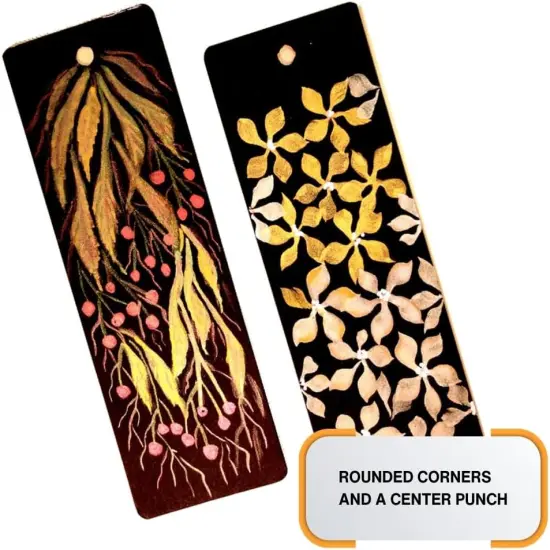 Deep Black Bookmark Sketchpads - 2 Pack {3}