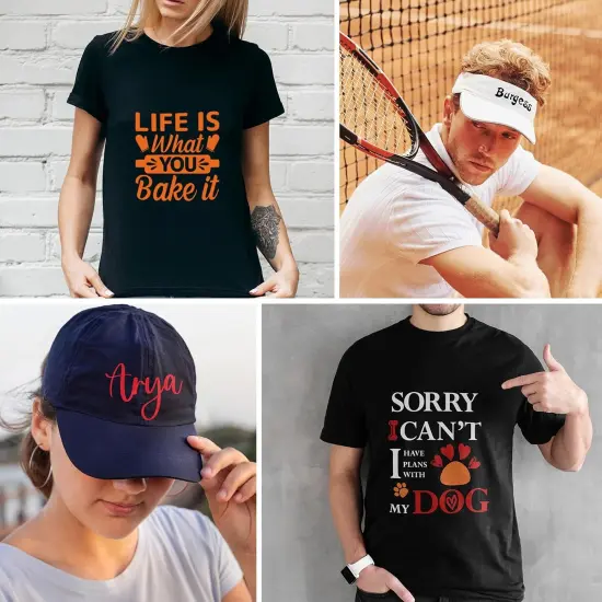 HTV Heat Transfer Vinyl Bundle 37Pack 12" x 10" Vinyl Sheets-20 Assorted Colors {3}