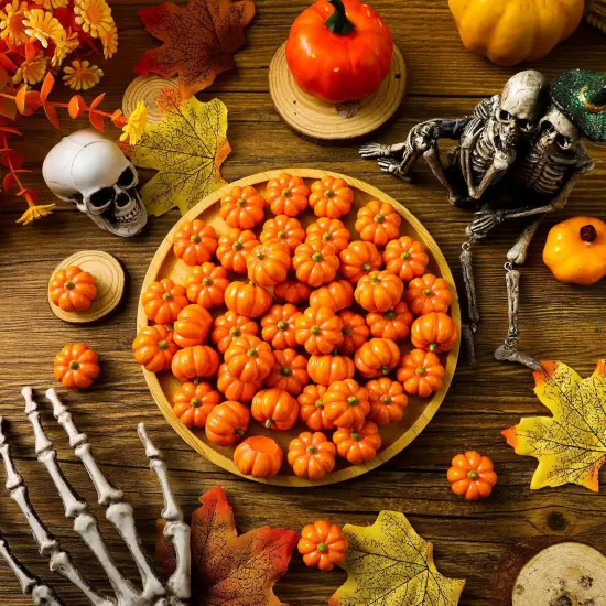 50 Pcs Resin Pumpkins (Classic Style) {4}