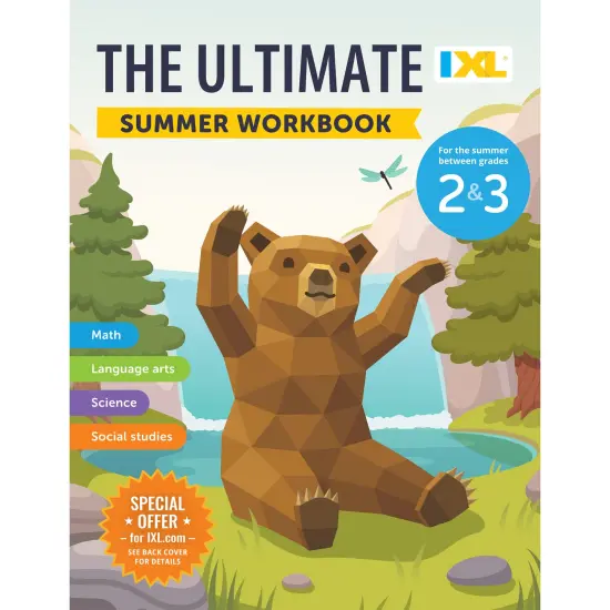 IXL Ultimate Summer 2nd to 3rd Grade Workbooks, Math, Reading Comprehension, Language Arts, Geography, Science, Social Studies, and Writing Practice for Kids {1}