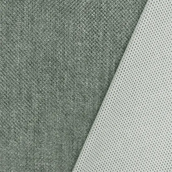 Mountain Gray-White Texture Printed Stretch Athletic Mesh Knit Fabric By the Yard {3}