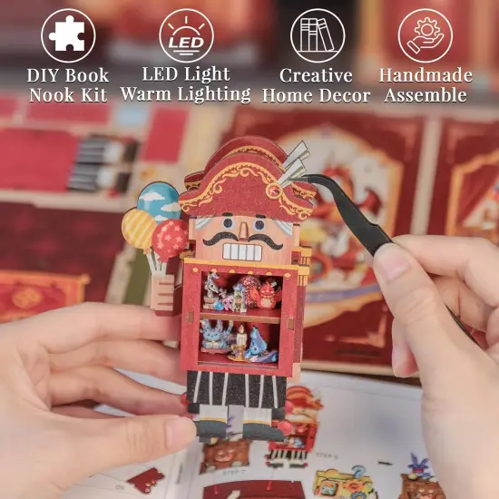 Miniature Wizardi Roombox Kit - Amazing Toys Store Dollhouse Kit {3}