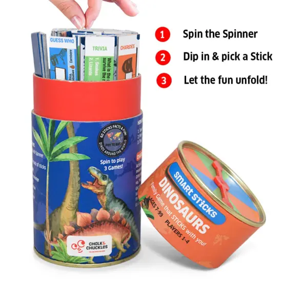 Smart Sticks - Dinosaurs Fun Learning Family and Travel Game {2}