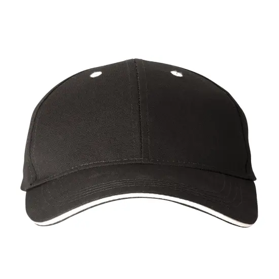 Prime&reg; Line Structured Sandwich Cap BLACK/ RED {4}