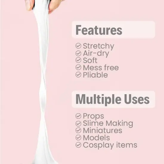 12-Colors Foam Modeling Clay- for Cosplay,School Projects,Baby Hand Print,Slime - Squishy, Air Dry, Soft - Gifts for Adult and Kids - 12 pcs,2.65 lbs,Ages 3 & Up {2}