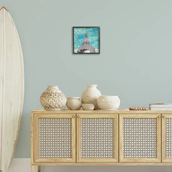 Stupell Industries Summer Pool Ripples View Framed Giclee By CAD Designs {2}