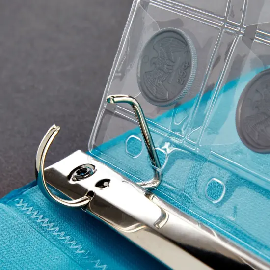 460 Pockets Coin Collection Pages for Three Ring Binder (8x11 in, 15 Sheets) Clear {7}