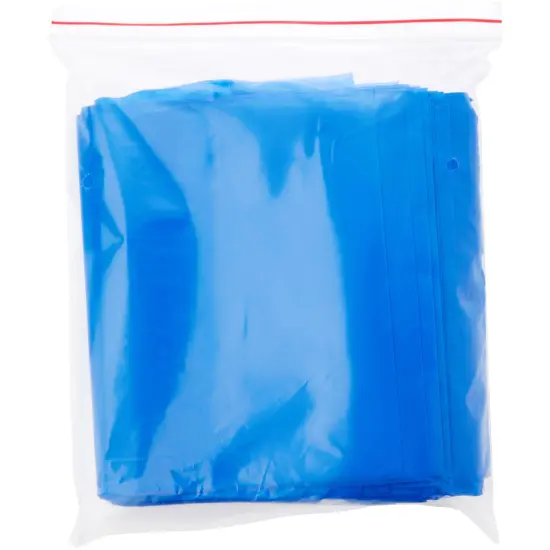 Plymor 6" x 9", Blue 2 Mil Zipper Reclosable Plastic Bags {5}